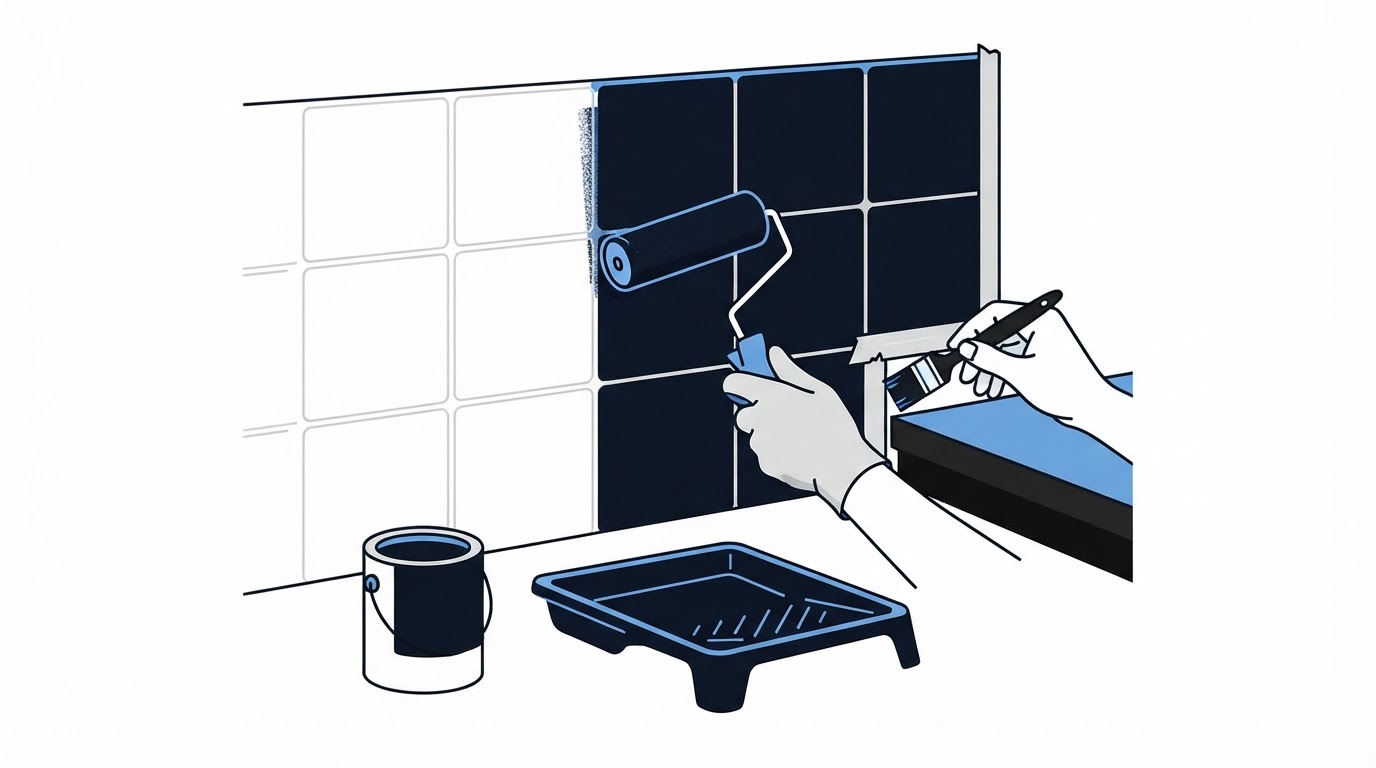 Cómo pintar azulejos de cocina para conseguir un acabado resistente