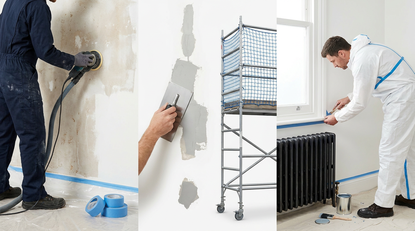Trabajos adicionales que cambian cuánto cuesta pintar una casa